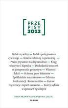 PRZEPISY 2012 ZBIÓR CYWILNY