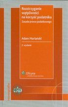 ROSTRZYGANIE WĄTPLIWOŚCI NA KORZYŚĆ PODATNIKA TW