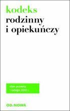 KODEKS RODZINNY I OPIEKUŃCZY 1.02.2013