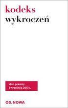 KODEKS WYKROCZEŃ 1.09.2013