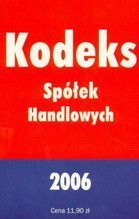 KODEKS SPÓŁEK HANDLOWYCH 2006