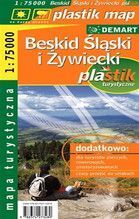 BESKID SĄDECKI I ŻYWIECKI MAPA 1:75 000 LAMINOWANA