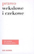 PRAWO WEKSLOWE I CZEKOWE 25.04.2013