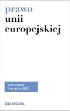 PRAWO UNII EUROPEJSKIEJ 1.09.2012